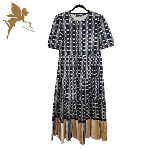 RO'S GARDEN Daphne Batik Print Midi Dress - Picture 4 of 9